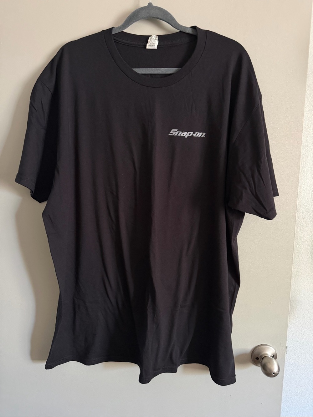 Snap-on Men's Short Sleeve Logo Tee - Black